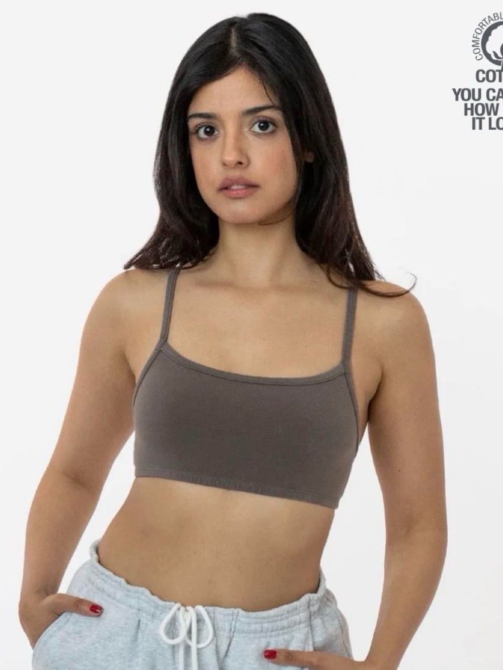 Garment Dye Basic Bralette